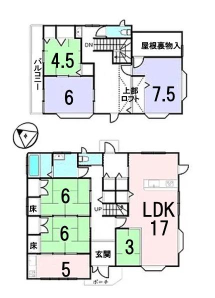 栗東市荒張の中古一戸建