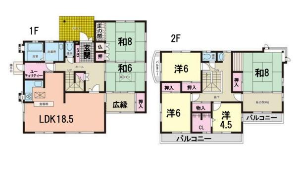 大津市野郷原２丁目の中古一戸建
