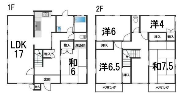 草津市桜ケ丘４丁目の中古一戸建