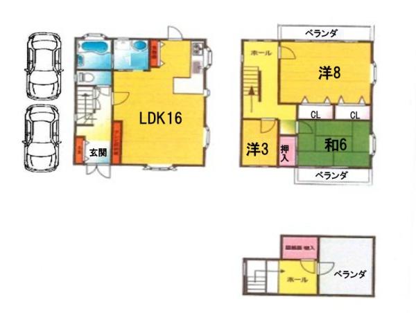 草津市下物町の中古一戸建