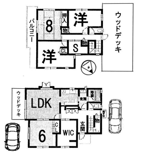 草津市木川町の中古一戸建