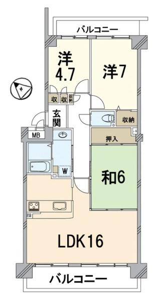ユニハイム大津朝日ヶ丘