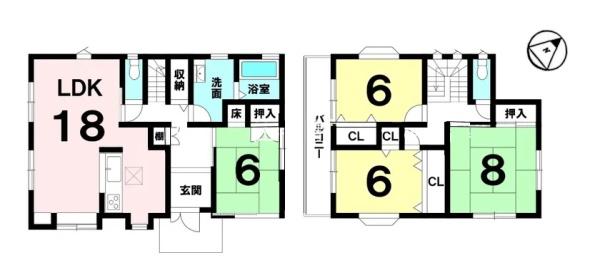 草津市東草津１丁目の中古一戸建