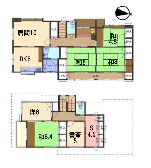 草津市野路８丁目の中古一戸建て