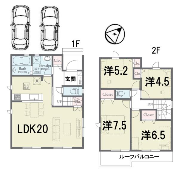 新築一戸建　1号棟　第2期
