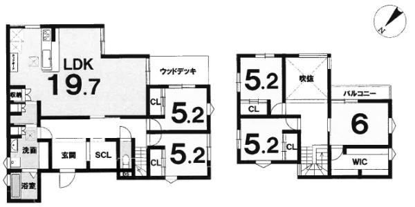 草津市岡本町の中古一戸建