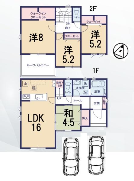 新築一戸建　3号棟　全5区画　第1期