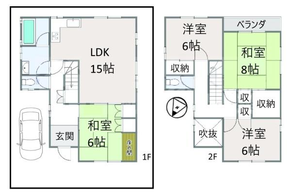 草津市野路２丁目の中古一戸建て