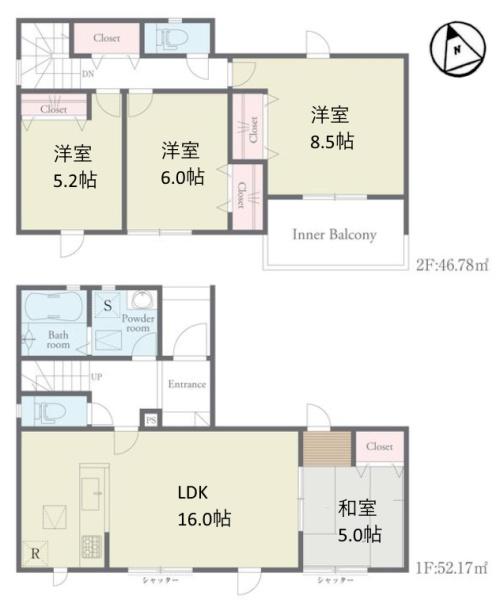 新築一戸建　1号棟