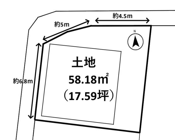 大津市神領２丁目の売土地
