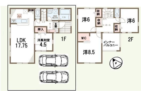 新築一戸建　2号棟　全2区画　第6期
