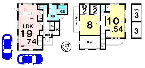 栗東市上鈎の中古一戸建て