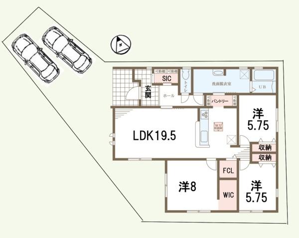新築一戸建　4号棟　全4区画