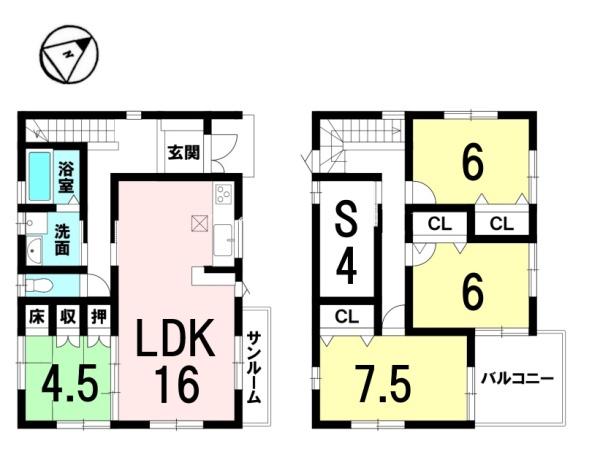 栗東市目川の中古一戸建て
