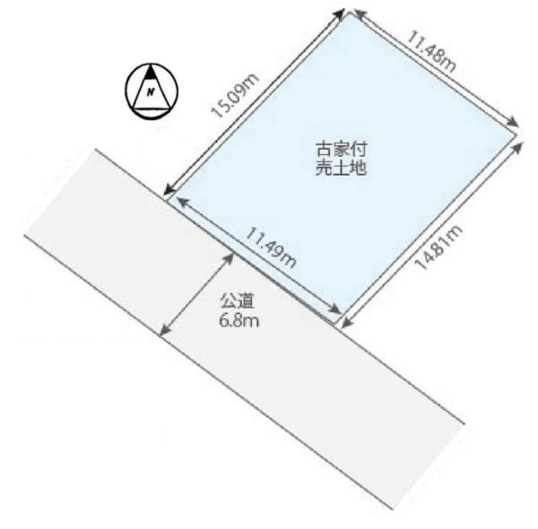 大津市大将軍３丁目の売土地
