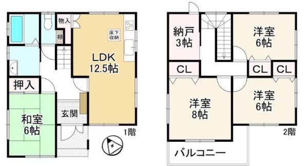 栗東市笠川の中古一戸建て