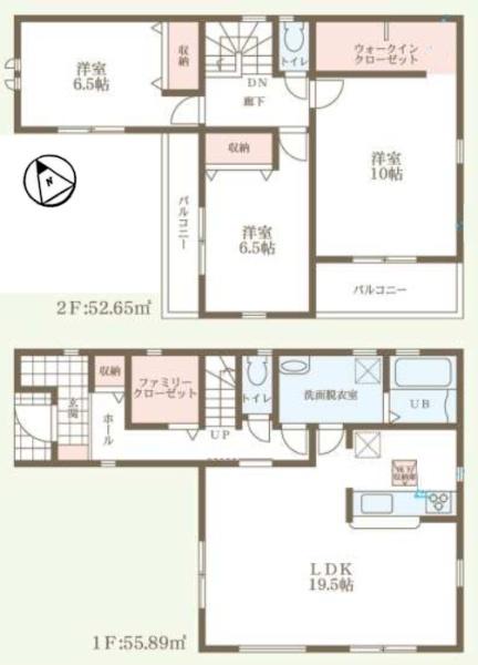 新築一戸建　2号棟　全3区画