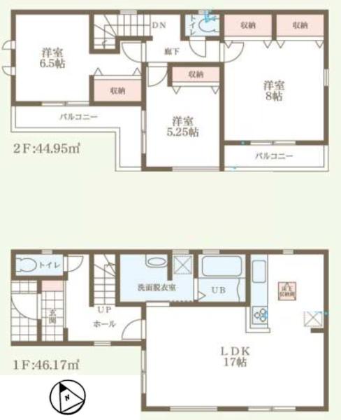 新築一戸建　3号棟　全3区画