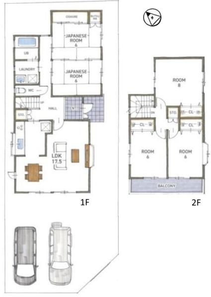 栗東市綣９丁目の中古一戸建て