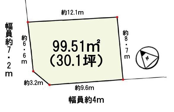 草津市若竹町の売土地