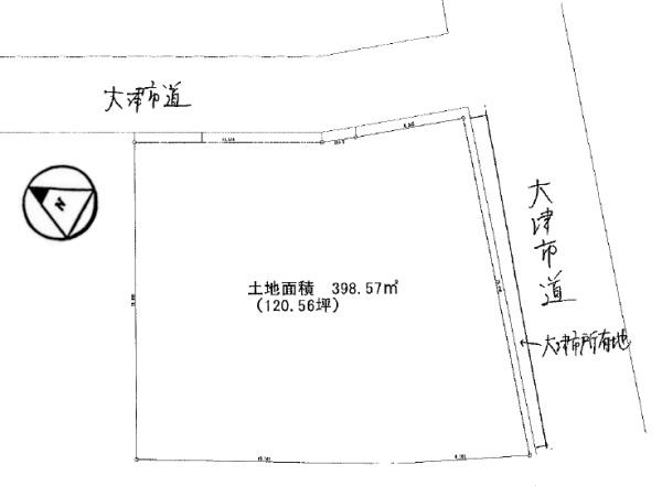 大津市大石中１丁目の売土地