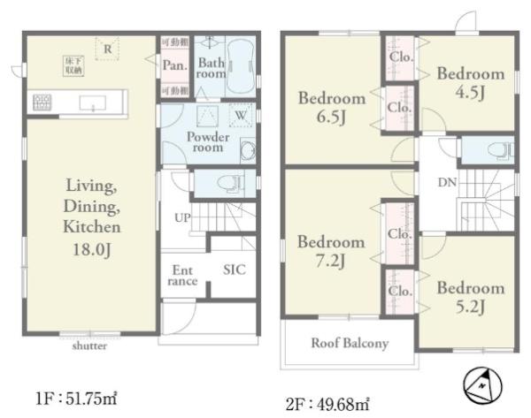 新築一戸建　4号棟　全5区画　第1期