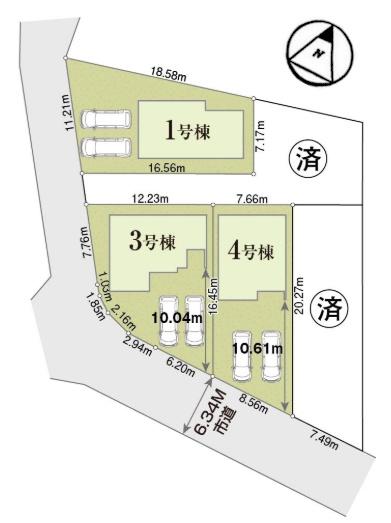 新築一戸建　4号棟　全5区画　第1期