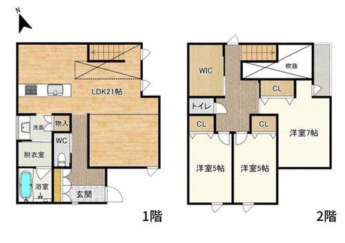 大津市一里山３丁目の中古一戸建