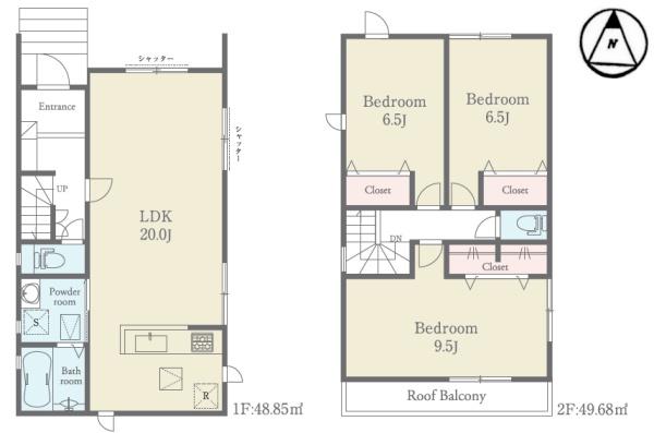 新築一戸建　1号棟