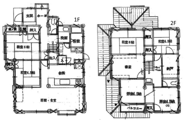 大津市湖城が丘の中古一戸建