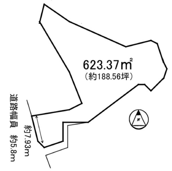 草津市岡本町の売土地