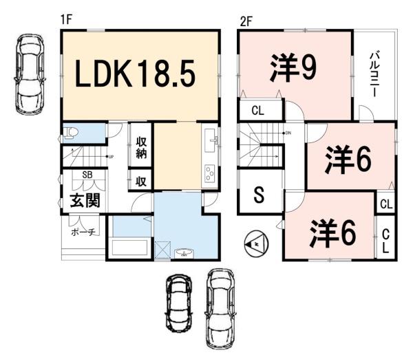 大津市大萱４丁目の中古一戸建て
