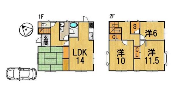 大津市大石東５丁目の中古一戸建て