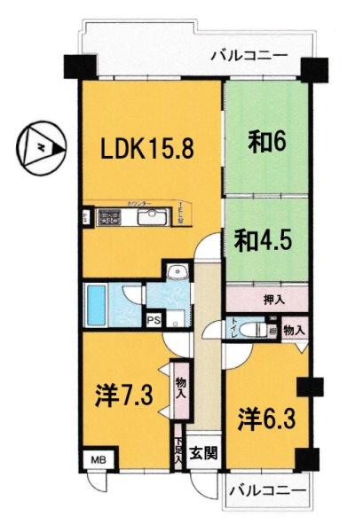 ライオンズマンション大津秋葉台