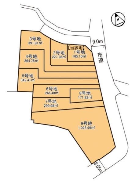草津市岡本町の売土地