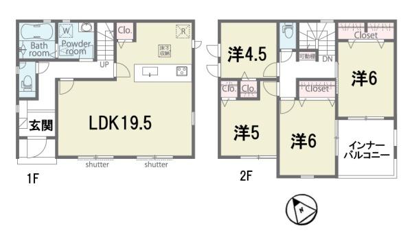 新築一戸建　2号棟　全2区画　第1期