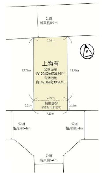 大津市田辺町の売土地