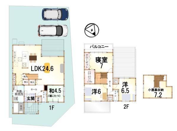 栗東市川辺の中古一戸建