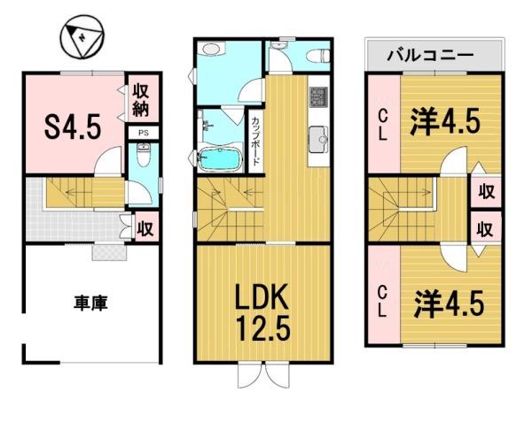 大津市大江５丁目の中古一戸建て