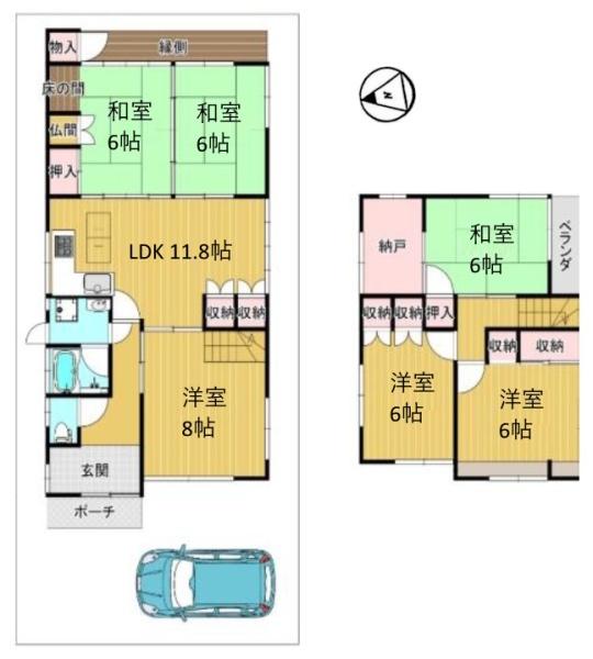 大津市千町１丁目の中古一戸建