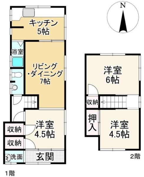 大津市稲津２丁目の中古一戸建