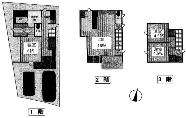新築一戸建 1号地(間取り)