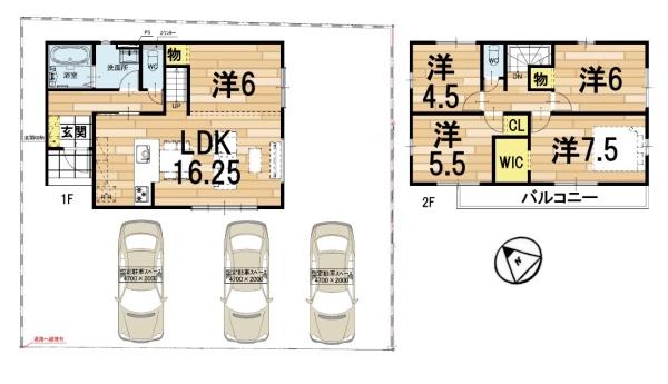 栗東市中沢２丁目の新築一戸建