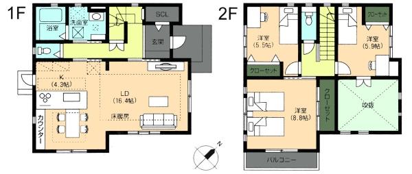 草津市西矢倉２丁目の中古一戸建て