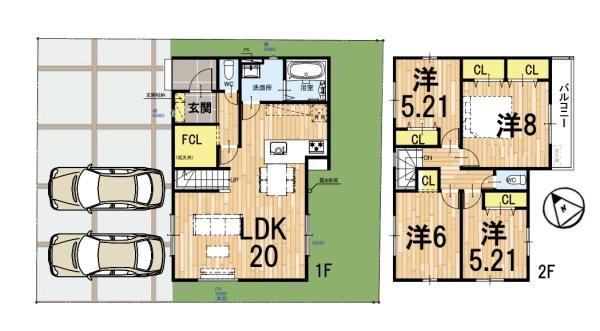 新築一戸建　1号地　第1期