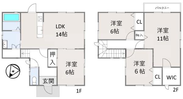 栗東市荒張の中古一戸建