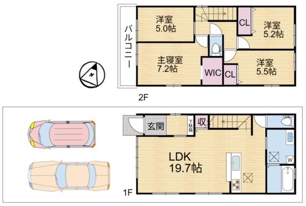 大津市栗林町の新築一戸建