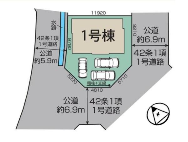 新築一戸建　1号地　第1期