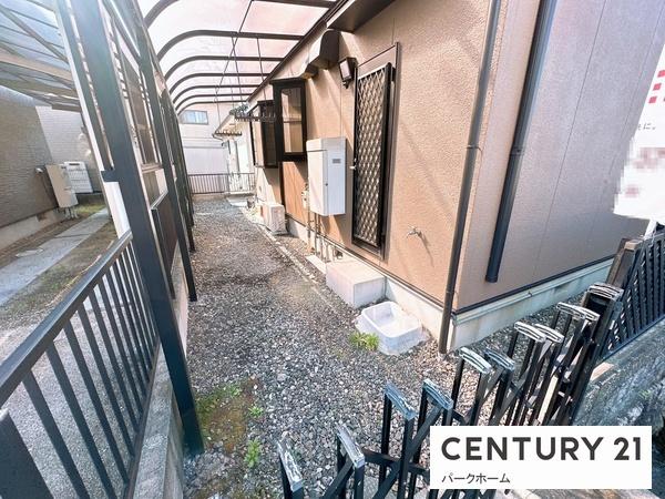 栗東市小平井3丁目の中古一戸建て(庭)