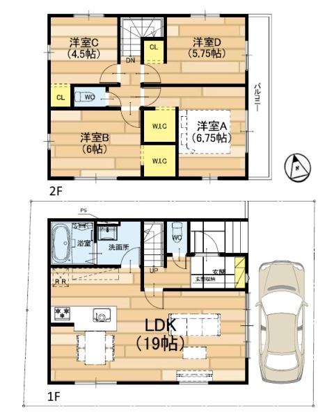 新築一戸建　1号地　第1期